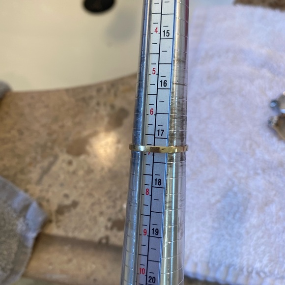 Vintage Pink Ice Solitaire 10k Yellow Gold Ring Size 7 - Picture 7 of 8